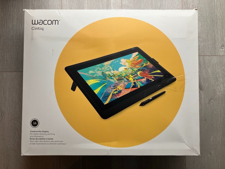 Wacom Cintiq 16 DTK1660K0B, Kreativ-Stift-Display, Grafiktablett in Hausen