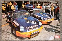 Porsche Carrera RSR 3.0 Samson - altes Poster von 1975 Niedersachsen - Verden Vorschau