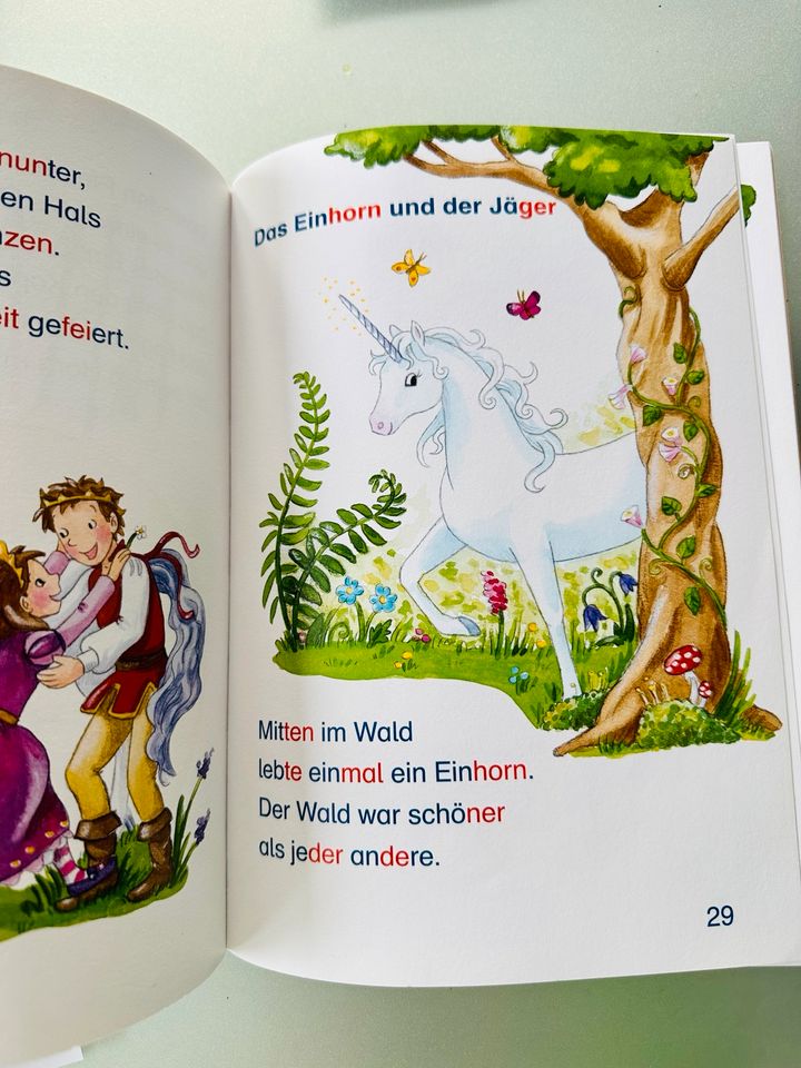 Top! Buch Silben met. Leserabe Erstleser Einhorn Pferd Prinzessin in Rösrath
