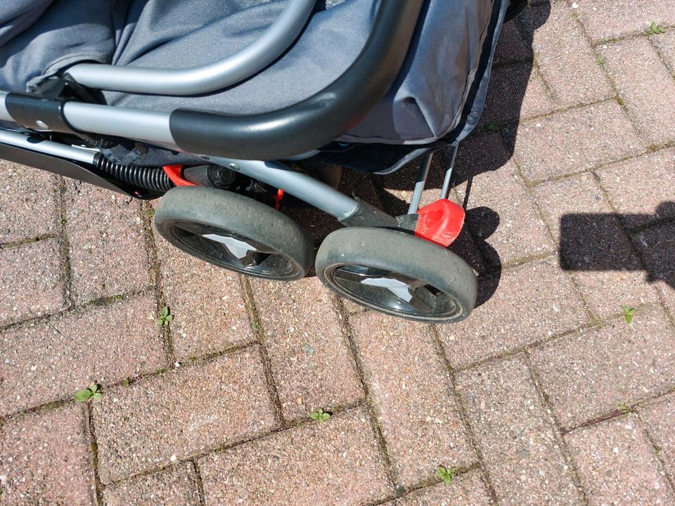 Buggy Froggy RANGER S4 Kinderwagen grau mit Regenschutz in Görwihl