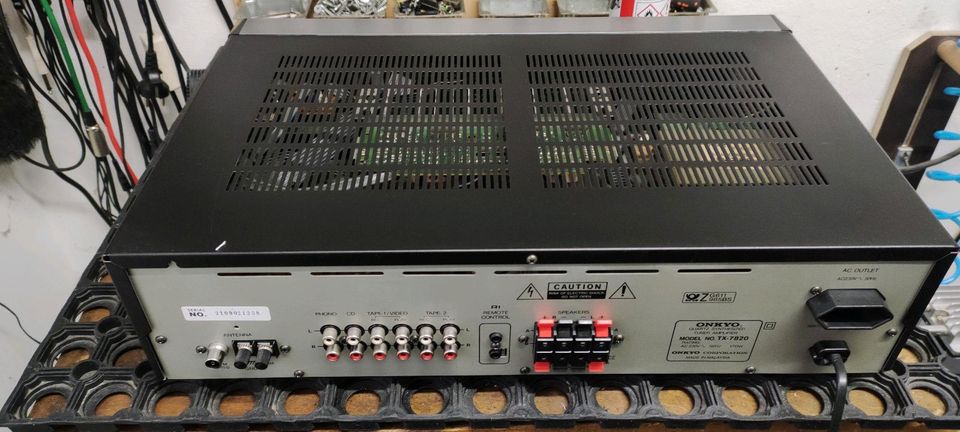 Onkyo Hifi Vintage Receiver Verstärker Amp Tuner TX 7820 Phono in Scheeßel