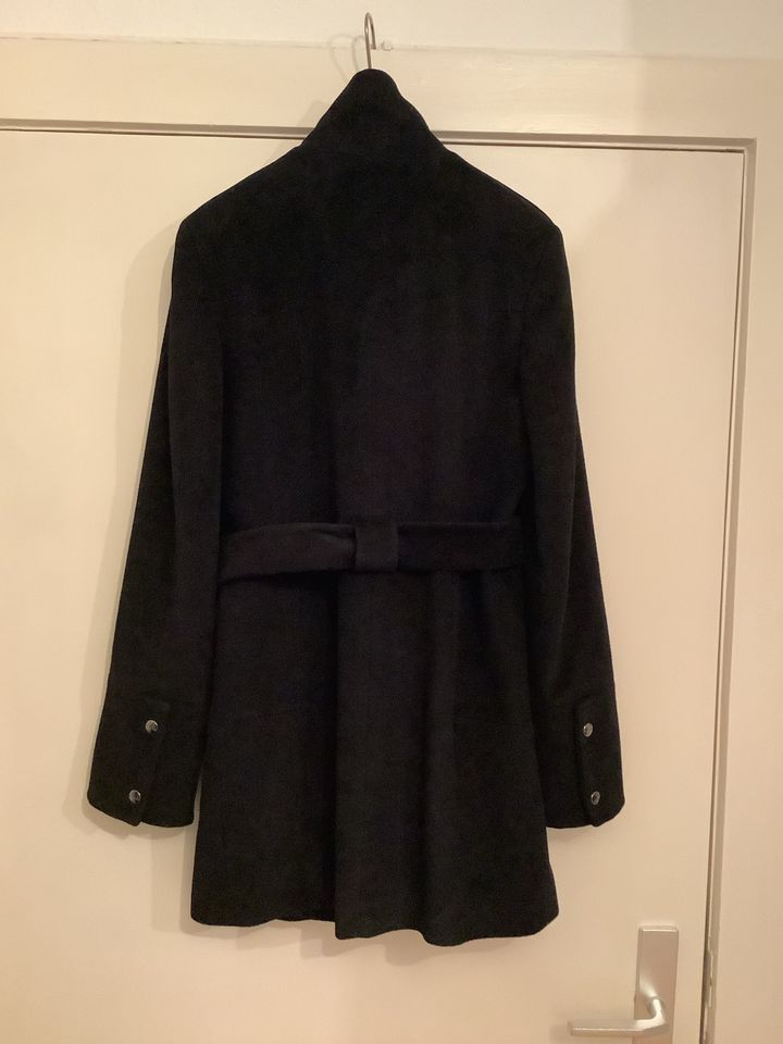 Übergangsjacke Jil Sander Cabanjacke schwarz 36 Wolle in Kiel