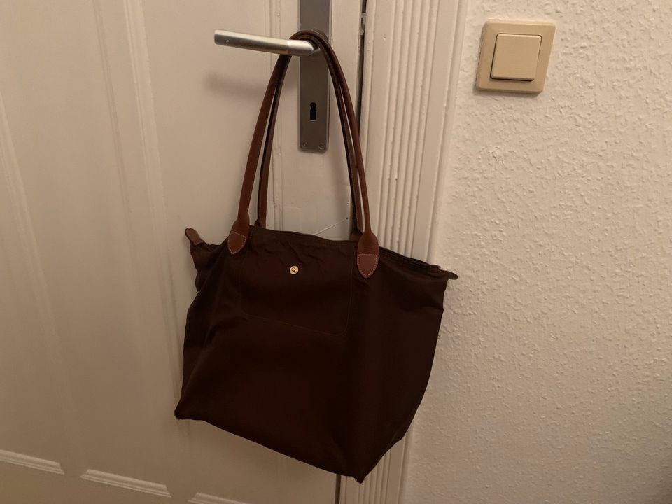 Longchamp Le Pliage Shopper Gr L Braun in Berlin