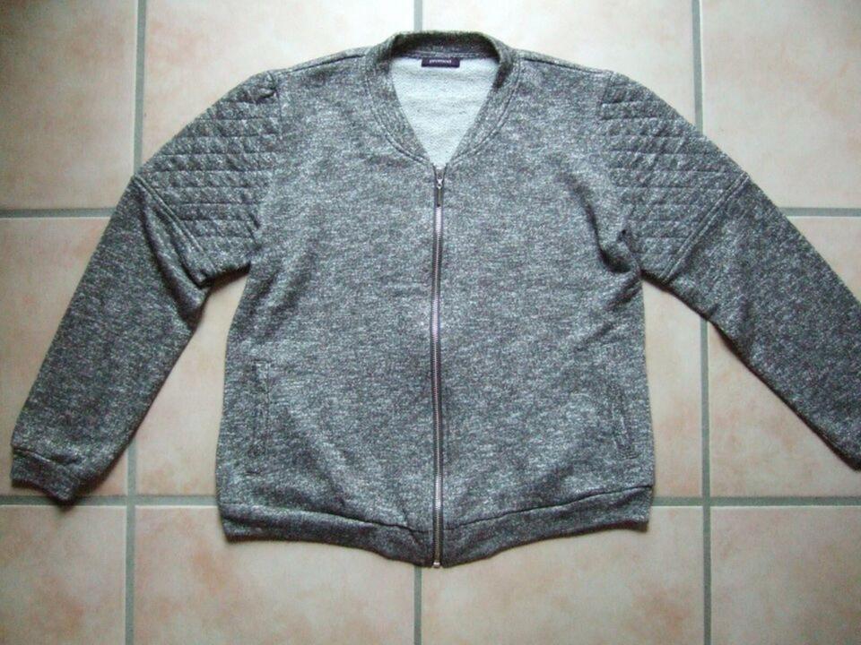 PROMOD Strickjacke Sweatjacke Gr. M 38 40 Gold-Glitzer beige in Gelsenkirchen