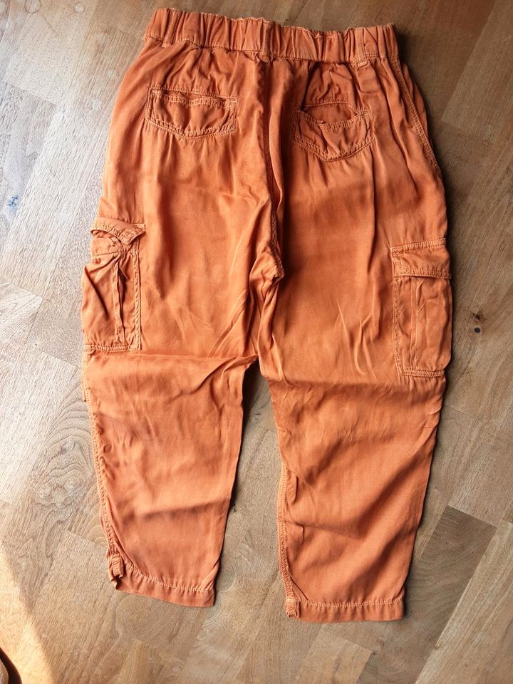 Hose Sommer/ Zara, orange/terra Gr.128 in Leun