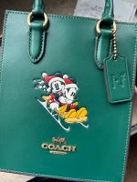 Coach x Disney Tasche grün Leder Mickey Maus Winter Niedersachsen - Ritterhude Vorschau