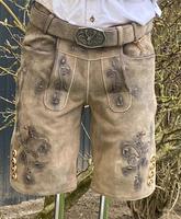 kurze Lederhose mit Tellernaht Gr. 44 46 48 50 52 54 56 58 60 Bayern - Lappersdorf Vorschau