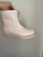 Boots Stiefel Creme greige beige Neu Catwalk Nordrhein-Westfalen - Oberhausen Vorschau