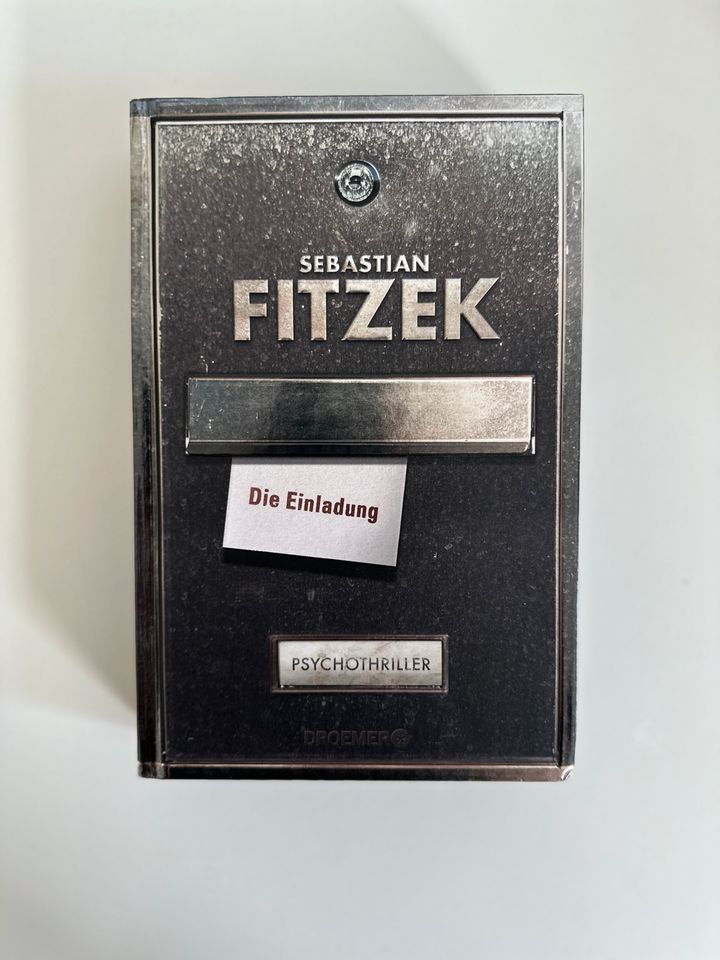 Sebastian Fitzek die Einladung Buch Psychothriller in Leipzig