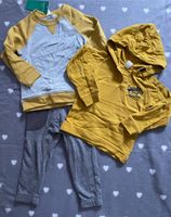 NEU Set hoodie pullis jogger hose Senfgelb grau 86 92 Bayern - Kempten Vorschau