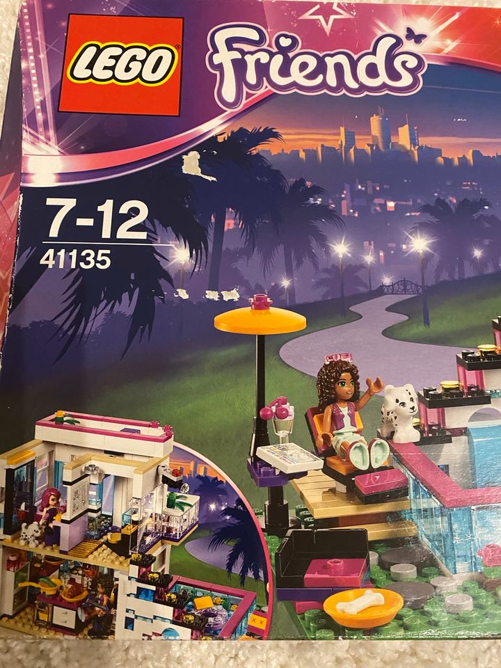 Lego Friends 41135 Popstar Villa Karton Anleitung komplett in Karlshuld