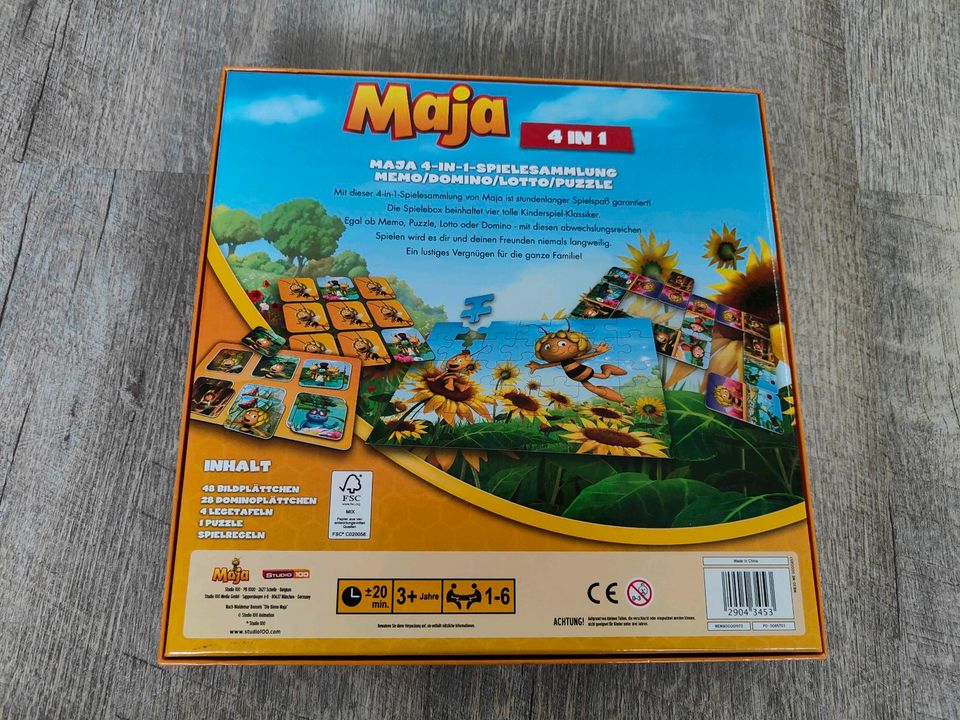 Biene Maja 4 in 1 Spielbox in Guben