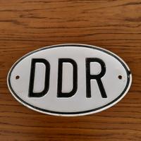 DDR - Blechschild 8/1986 Sachsen-Anhalt - Südliches Anhalt Vorschau