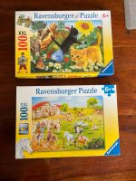 2x Puzzle Ravensburger 100 XXL / Ponyhof & Junge Kätzchen Bayern - Büchenbach Vorschau