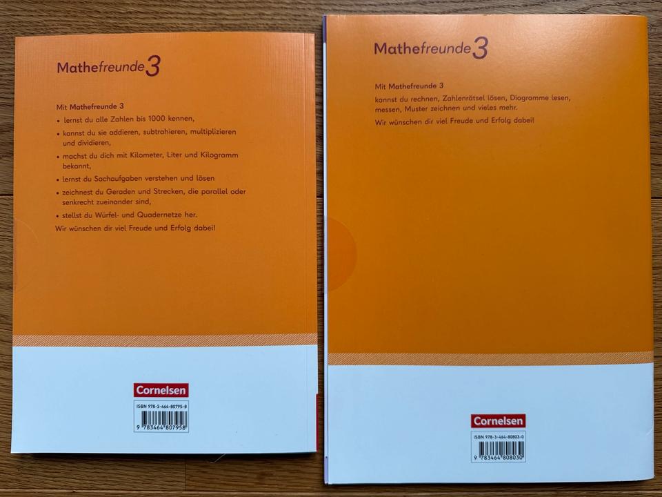CORNELSEN Mathefreunde 3 Schulbuch Arbeitsheft NEU in Fredersdorf-Vogelsdorf