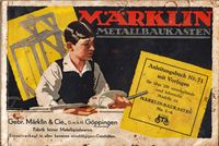 MÄRKLIN Katalog Anleitungsbuch alt antik Metallbaukasten Dresden - Wilschdorf Vorschau