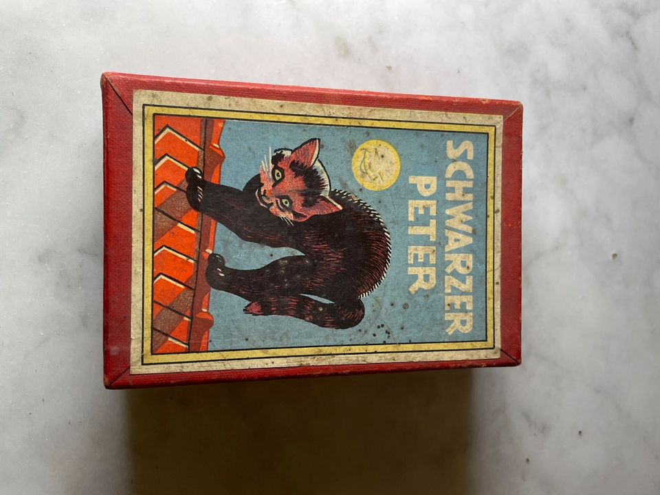 Schwarzer Peter Vintage Retro Kartenspiel 30er Jahre in Köln