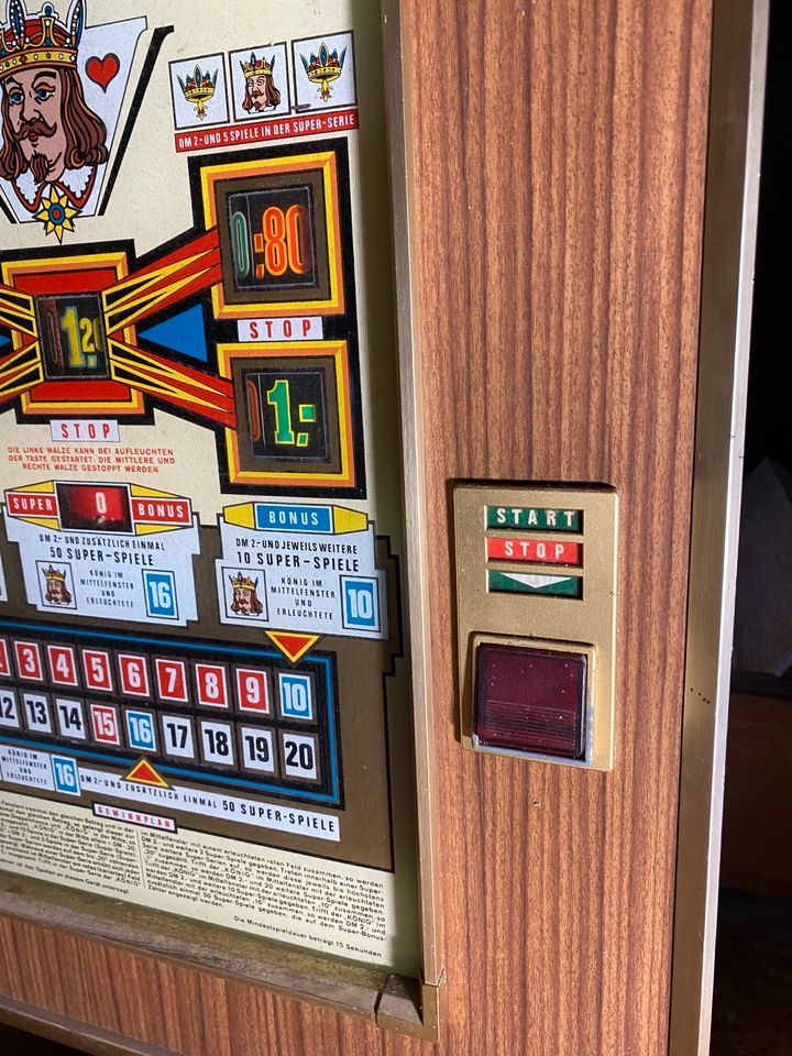 Retro Spielautomat in Sitters