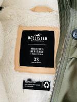 Winterjacke Hollister (XS), Parka dunkelgrün mit Innenfell Hessen - Hofheim am Taunus Vorschau