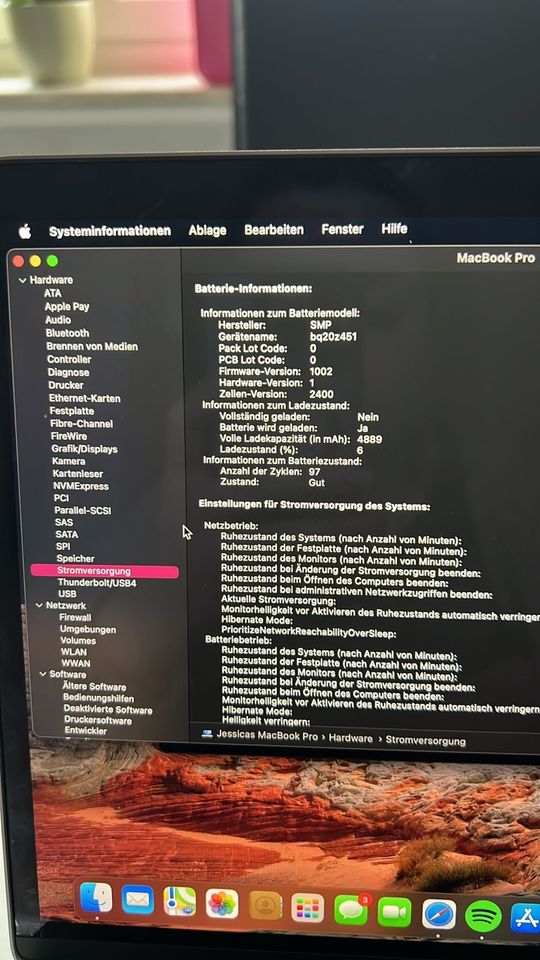 MacBook Pro 13“ 2019, 128 GB SSD in Bad Laer