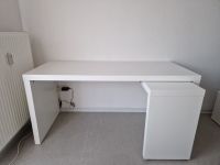 MALM Schreibtisch mit Ausziehplatte (weiß) Nordrhein-Westfalen - Siegen Vorschau