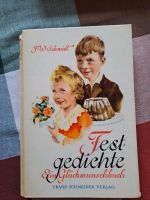 Festgedichte Ein Glückwunschbuch Franz Schneider Verlag alt 1950 Kreis Ostholstein - Grube Holst Vorschau