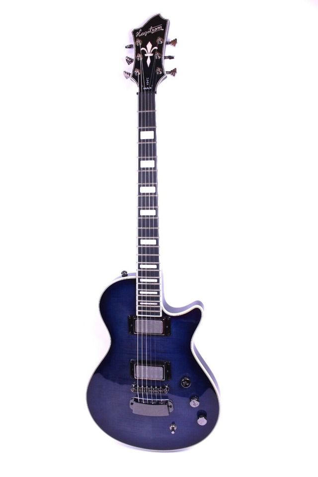 Hagstrom Ultra Max Special Beryl Flame Blue E-Gitarre + Koffer in Dresden