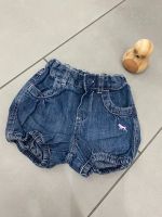 kurze H&M Jeanshose, Größe 68, Shorts Thüringen - Tonna Vorschau