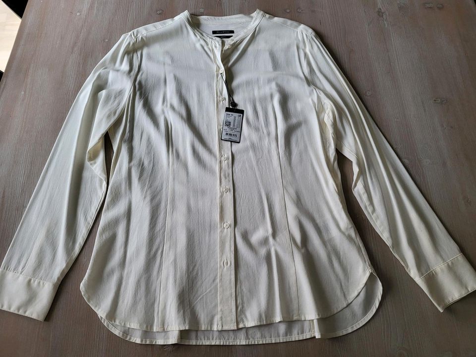 Marc O'Polo Damen Bluse, Creme, Gr. 44 in Bielefeld