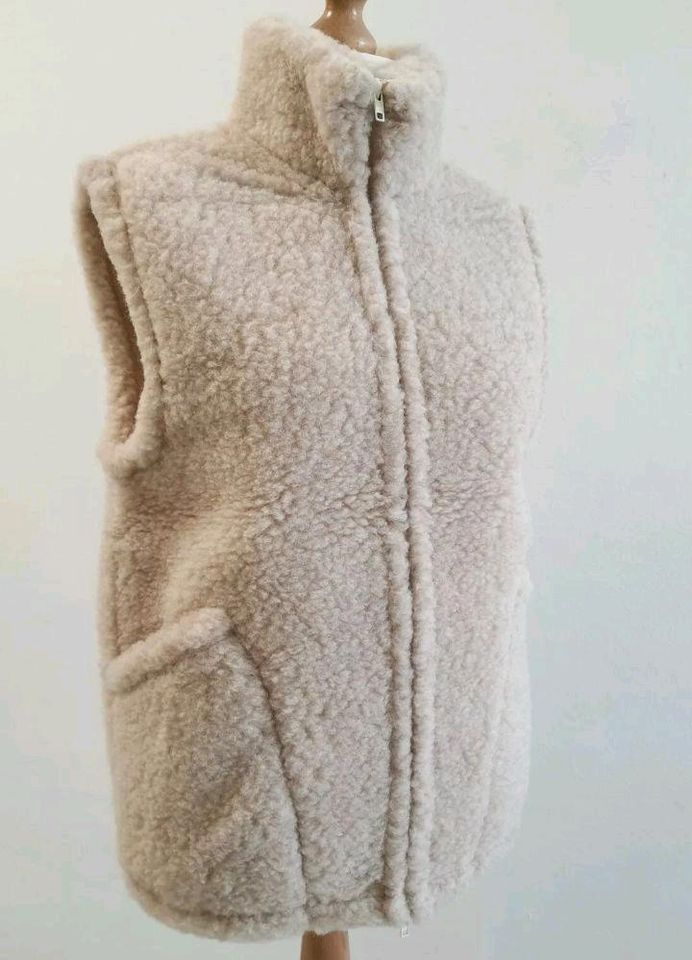 Merino Weste 100% Wolle Größe S-XL für Damen und Herren in Küstriner Vorland