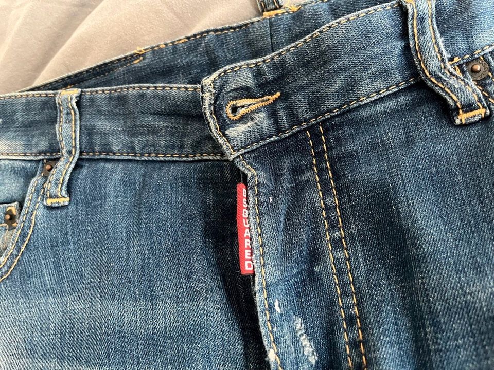 Dsquared Biker Jeans Blau Gr. 48 in München