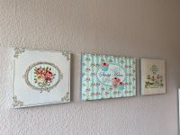 3 Bilder Set rosa Küche Shabby Vintage Blumen Blech Leinwand Niedersachsen - Hildesheim Vorschau