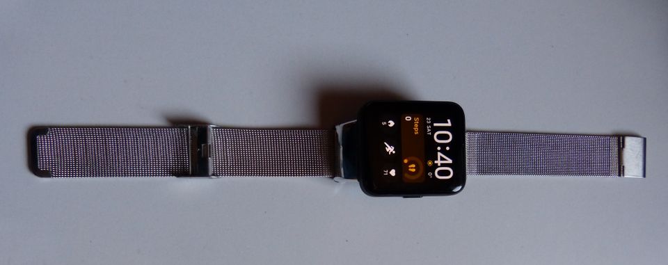 Redmi Watch 2 lite mit Edelstahl-Armband in Emmingen-Liptingen