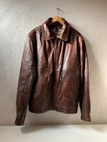 Herren Lederjacke  Bikerjacke Bomberjacke  Trapper  Gr. 56 braun Nordrhein-Westfalen - Bad Honnef Vorschau