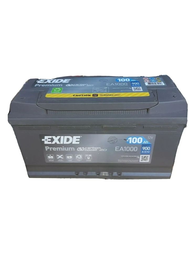 EXIDE EA1000 PREMIUM Autobatterie Batterie Starterbatterie 12V in Eitorf