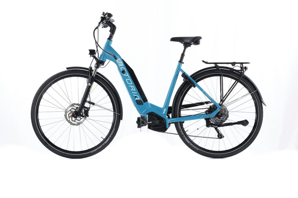 VICTORIA eTrekking 10.8 - 2021 - 51 cm | nur 206 km | Bosch Performance Line CX (85 Nm) 500 Wh | UVP 3.099 € | 1 Jahr Garantie | E Bike Trekking Tiefeinsteiger in Ottobrunn