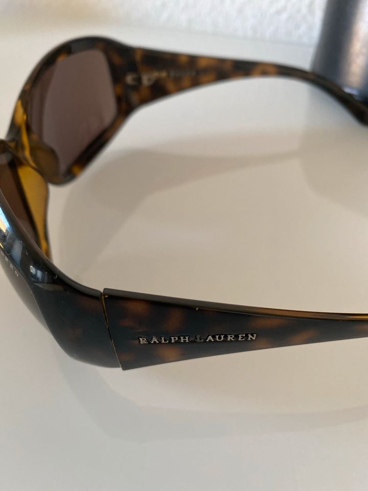 Ralph Lauren Sonnenbrille Damen braun Horn gebraucht 25€ in Veitshöchheim