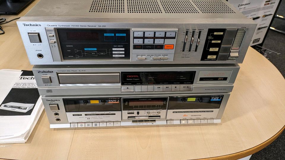 Technics SA350 / RS-B33 / SL-P110 Hifi Anlage in Niebüll