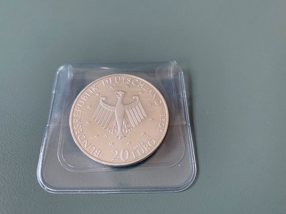 Immanuel Kant, Silbermünze 20€ (Silber 925) 04/2024 in Krefeld