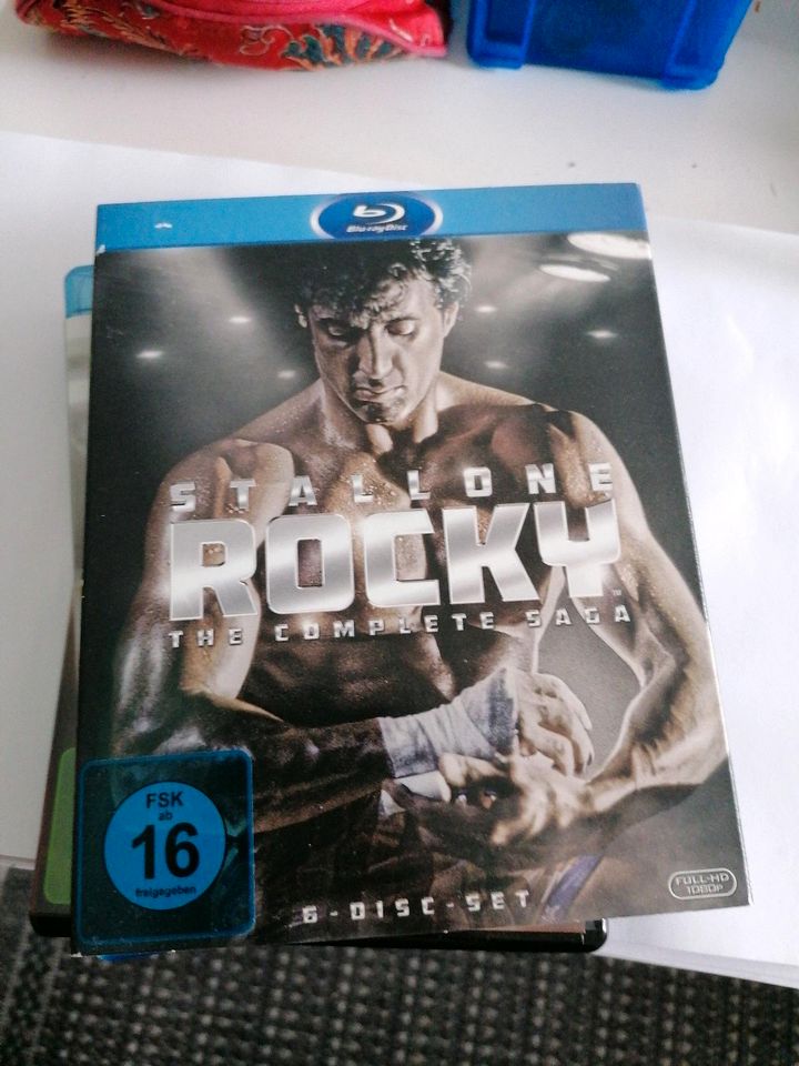 Rocky The Complete Saga Creed 1 +2 Bluray 4K in Hamburg