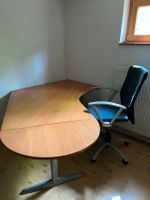 Schreibtisch mit Drehstuhl Bayern - Markt Schwaben Vorschau