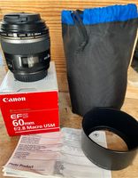 CANON EF-S 60 MM/2,8 MACRO USM GEBRAUCHT Hessen - Espenau Vorschau