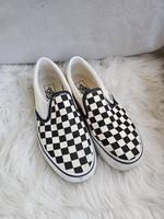 Damenschuh Vans Schwarz kariert Bayern - Würzburg Vorschau