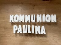 Raysin Buchstaben ❤️ Kommunion Konfirmation Geburtstag Deko Nordrhein-Westfalen - Borchen Vorschau
