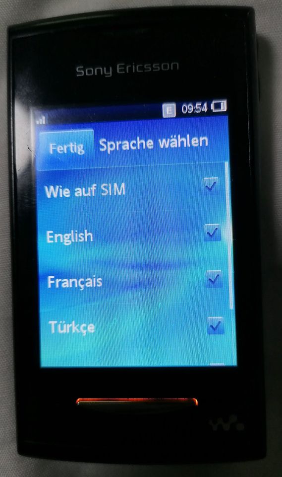 Handy Sony Ericsson Yendo W 150 i in Schwarzenbach a d Saale
