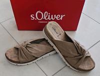 s.Oliver Sandalen, Stoff, taupe, soft foam, Gr. 39 Hessen - Groß-Umstadt Vorschau