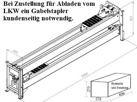 2 Säulen Hebebühne RLP2-401U BARRIEREFREI Alle Arme 730-1460 mm in Ebern