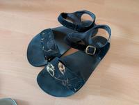Tikki Vibe Liquid Schwarz Gold Sandalen Barfuß 37 Bayern - Germering Vorschau