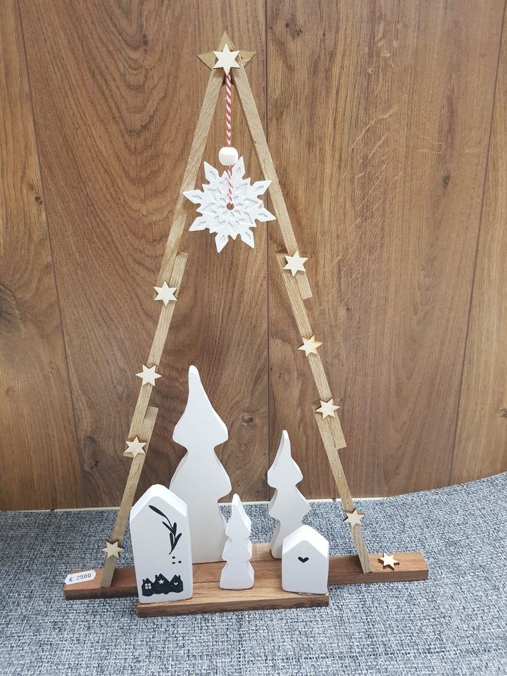 Weihnachtsbaum, Winterlandschaft, Deko, Weihnachten, handmade in Aken