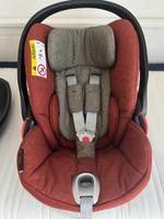 Cybex Cloud Q Kindersitz Babyschale in rot mit Isofix-Halterung Aachen - Aachen-Mitte Vorschau